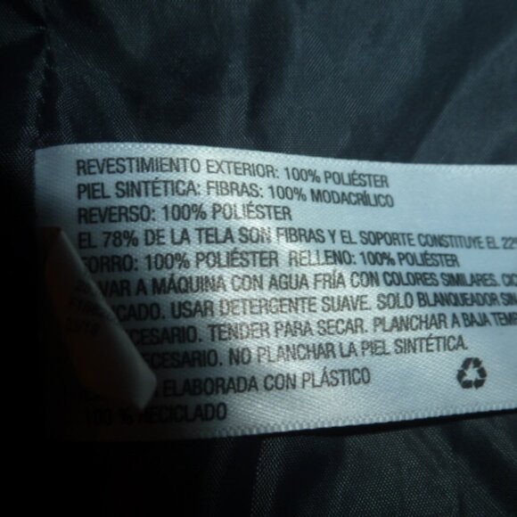 🧥 A New Day Puffer Mid-Length Coat with Faux Fur-Lined Hood – Gray (Size S) - Picture 8 of 12